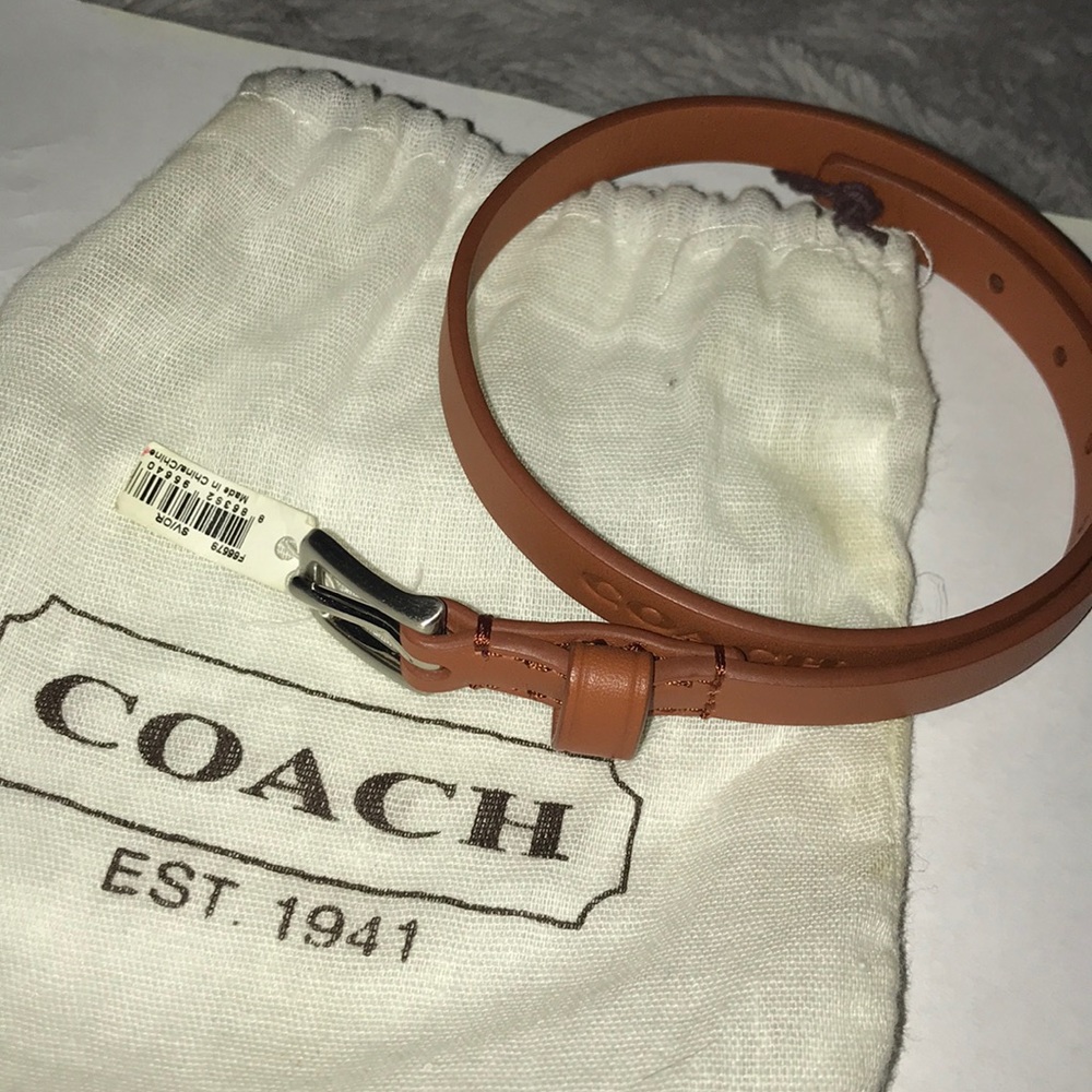 Coach wrap bracelet